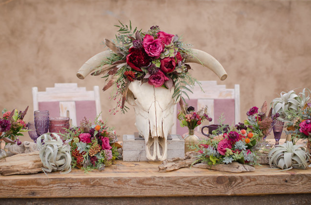 Western Boho Styled Wedding Shoot - Rustic Wedding Chic
