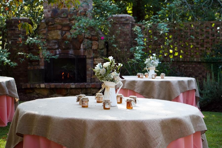 Rustic Table Linens For Weddings 4