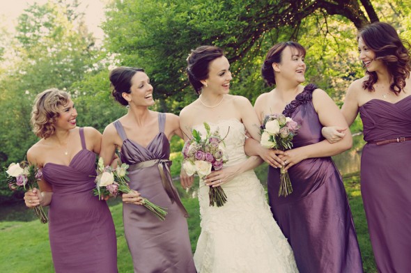 Rustic Purple Bridesmaid Dresses 8