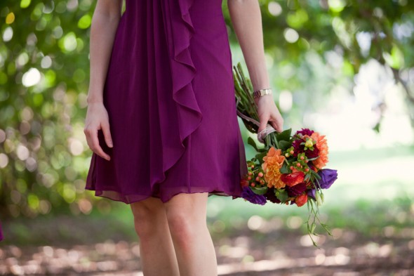 Rustic Purple Bridesmaid Dresses 3