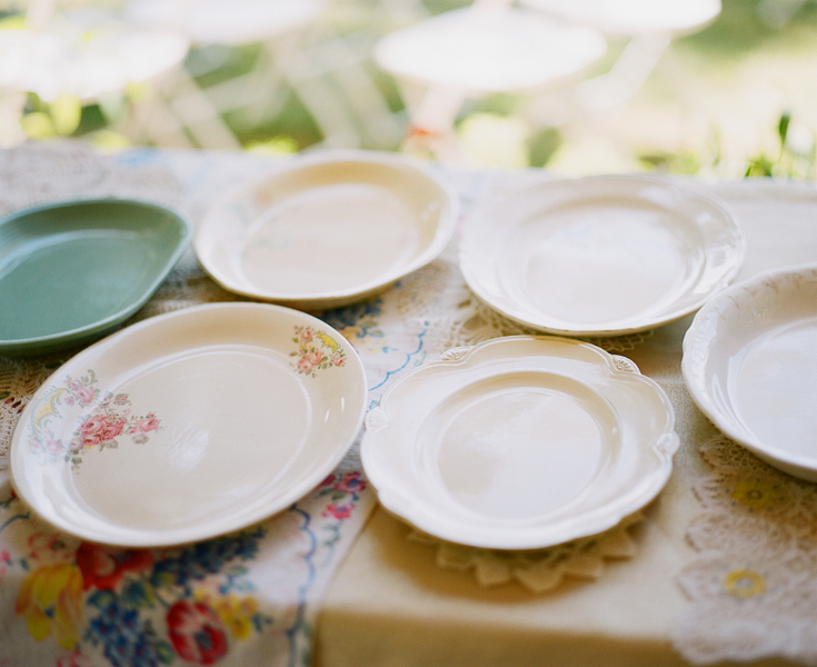 Vintage Plates For Wedding 6