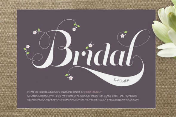 Etiquette Rules For Bridal Shower Invitations 1