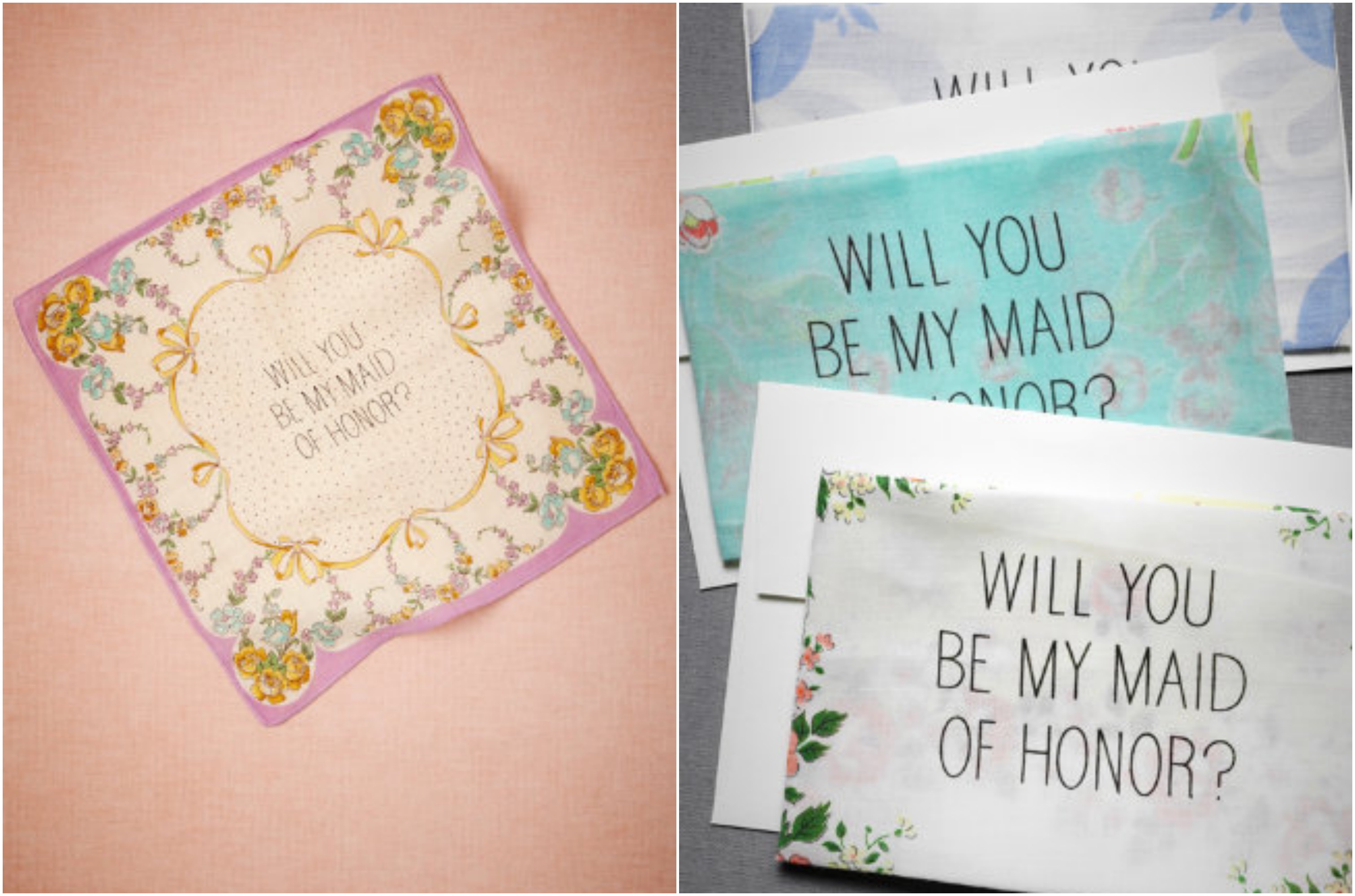 Will you be my bridesmaid cards rustic wedding chic