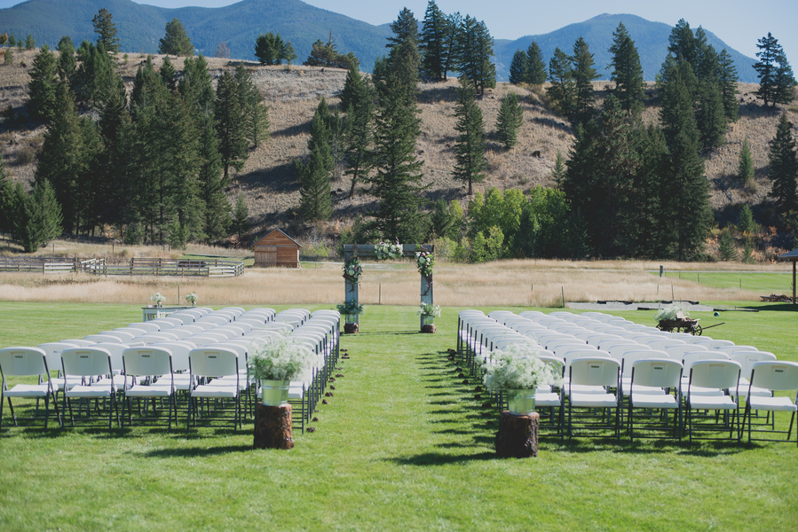 Outdoor Montana Wedding: Mackenzie + Taylor - Rustic Wedding Chic