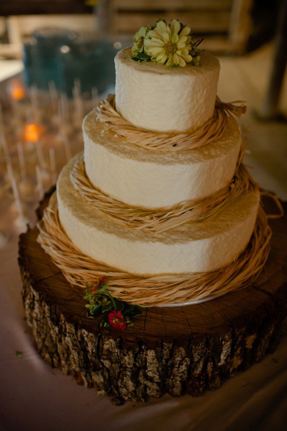 Rustic Wedding Cake Photos 5