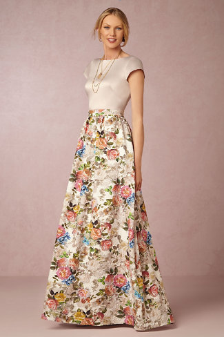 10 Floral Bridesmaid Dresses For Fall - Rustic Wedding Chic