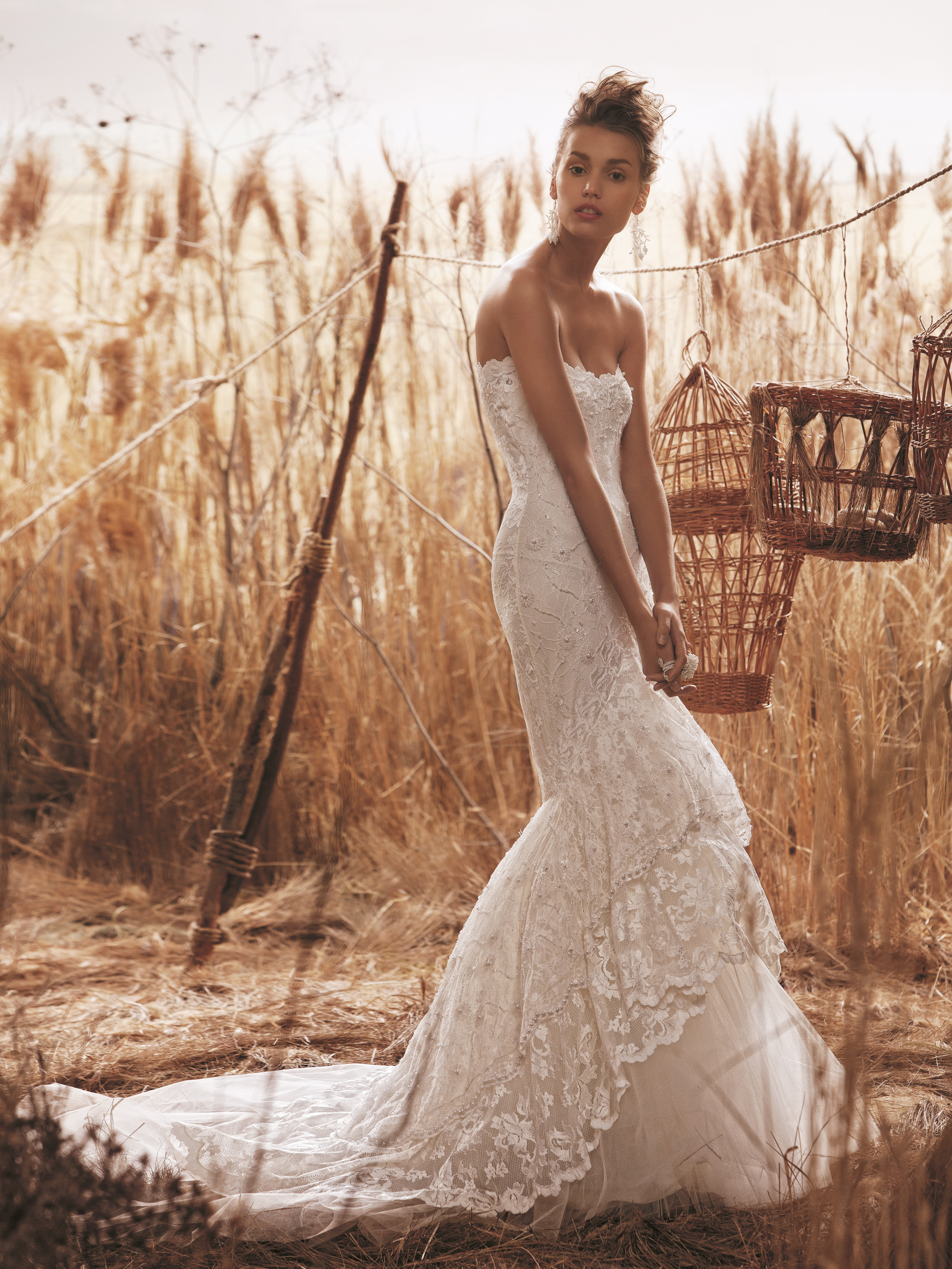 Wedding Dress Rustic Style 10